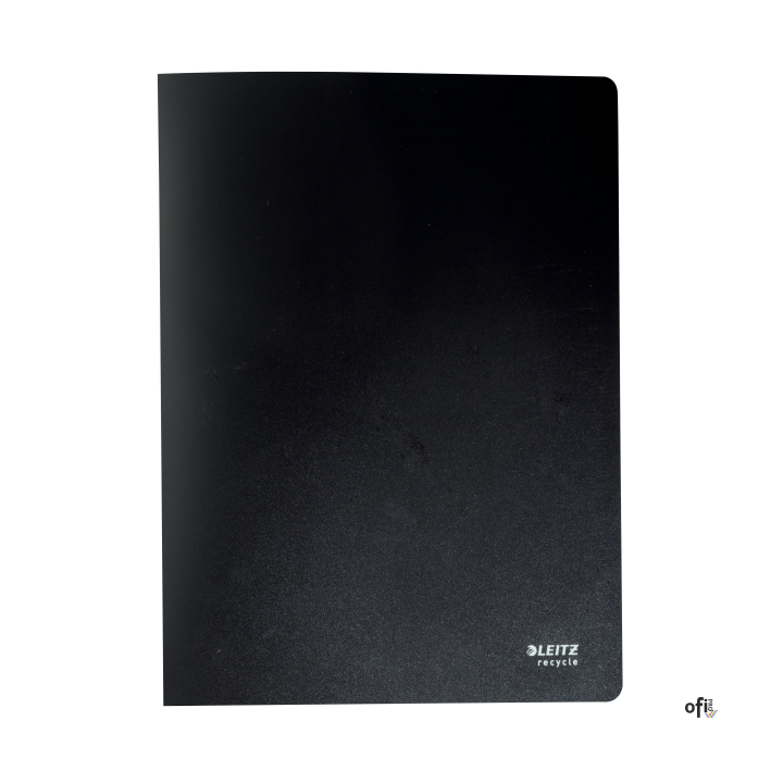 Album ofertowy Recycle 20 koszulek A4 PP, czarny Leitz, 46760095