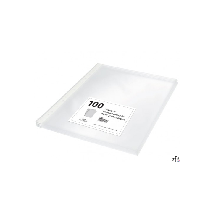 Obwoluta superprzezroczysta A4, 100 sztuk 300022762 HERLITZ