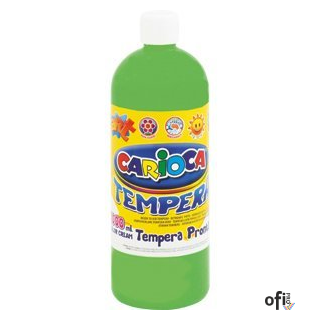 Farba tempera 1000 ml, zielony jasny CARIOCA 170-1866