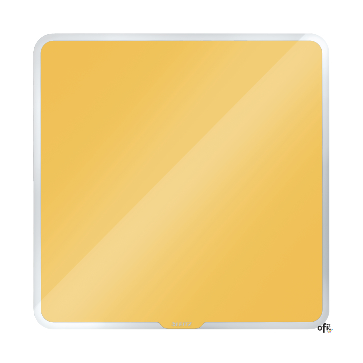 Szklana tablica magnetyczna Leitz Cosy 45x45cm, żółta 70440019