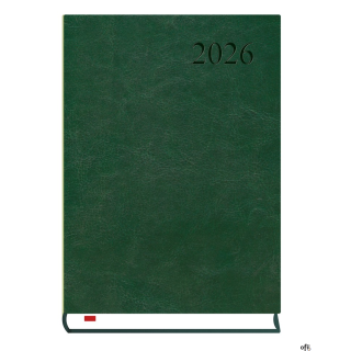 Kalendarz Asystent ALASKA A5 2026 - c.zieleń Michalczyk i Prokop T-237A-Z2