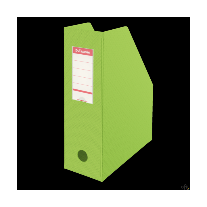 Pojemnik składany A4 100mm zielony ESSELTE PVC 56076