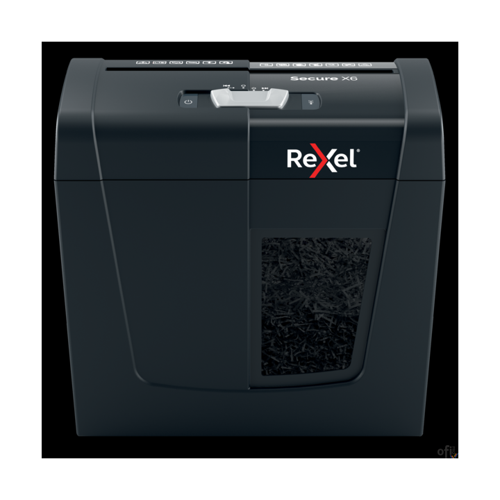 Niszczarka Rexel Secure X6, (P-4), 6 kartek, 10 l kosz, 2020122EU