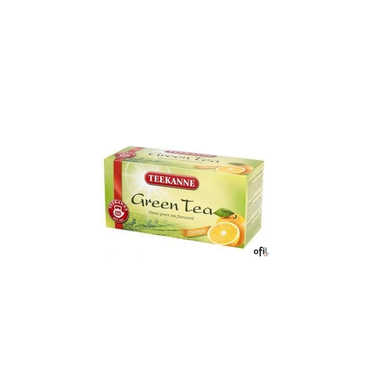 Herbata TEEKANNE GREEN TEA ORANGE 20t zielona