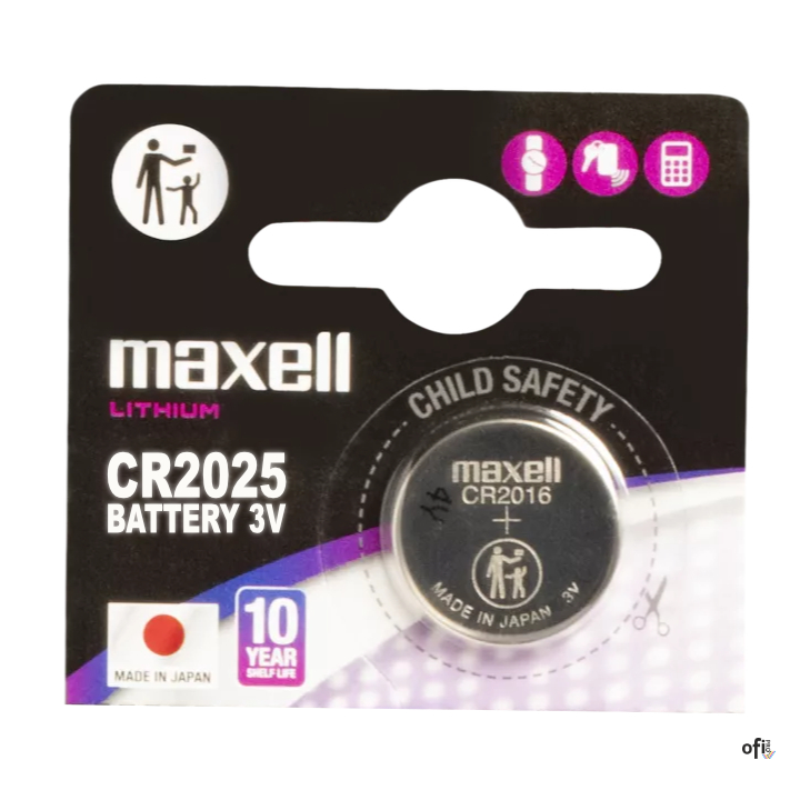 Bateria MAXELL CR2025 3V (1szt.) litowa