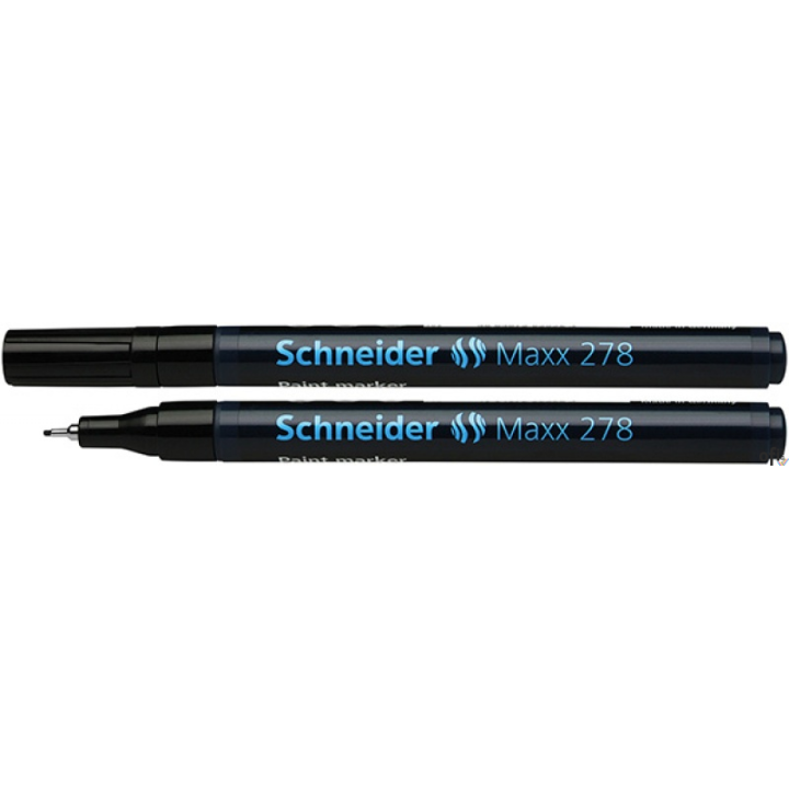 Marker paint 278 0.8mm czarny SCHNEIDER olej.