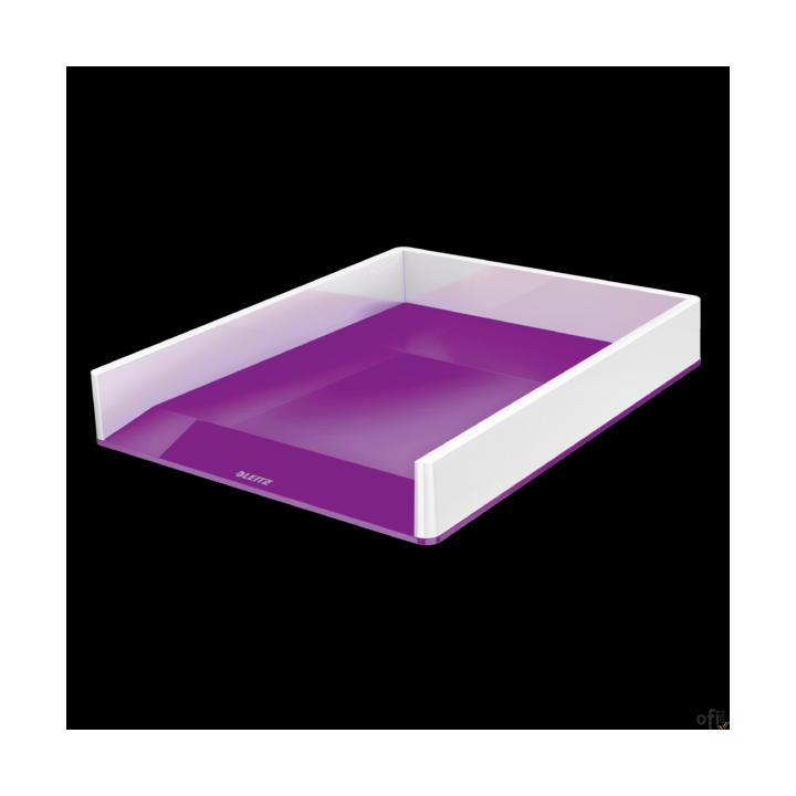 Półka na dokumenty Leitz WOW dwukolorowa, fioletowa 53611062