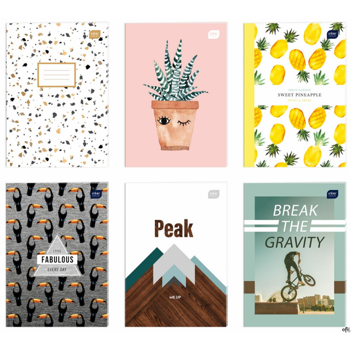 Zeszyt A4 32 kratka INTERDRUK