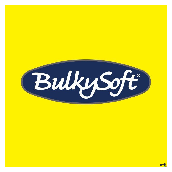 Serwetki BULKYSOFT 24x24mm 2 warstwy żółty (100szt)