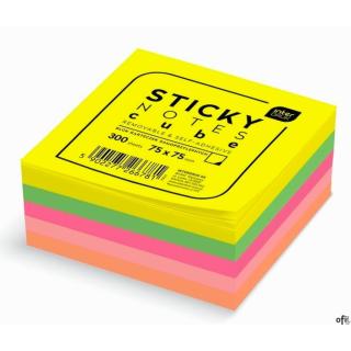 Blok kartki samoprzylepne  300 75x75