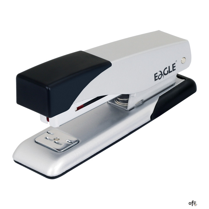 Zszywacz 208 czarny do 20 kartek 20k EAGLE 110-1455 na zszywki 24/6 26/6