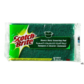 Gąbka do zmywania SCOTCH BRITE, uniwersalna, do garnków i patelni, zielona