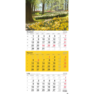 Kalendarz trójdzielny (H) 2026 Michalczyk i Prokop T-106T-06