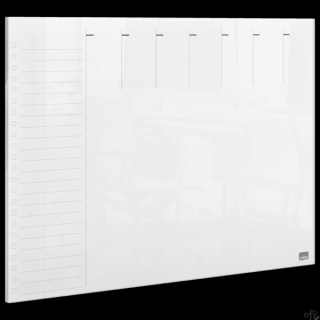 Planer akrylowy tygodniowy na biurko Nobo Home A4 1915614