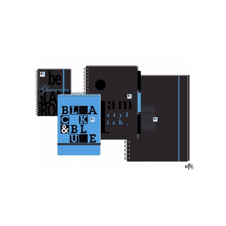 Kołozeszyt PP A5 100k kratka sp.po kr.boku INTERDRUK 7418