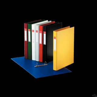 Segregator Esselte A4 z 2 kółkami, grzbiet 42 mm, bordowy, , 14456