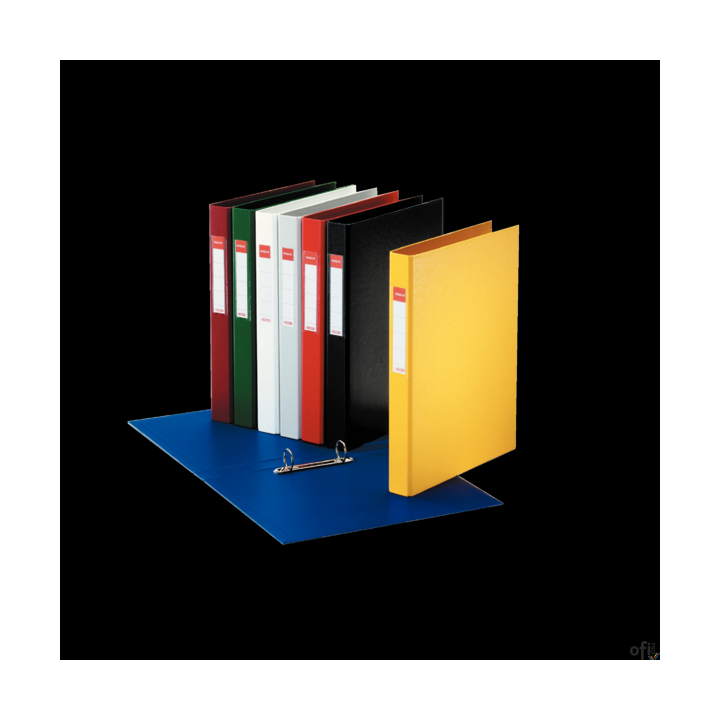 Segregator Esselte A4 z 2 kółkami, grzbiet 42 mm, bordowy, , 14456