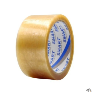 Taśma pakowa kauczuk naturalny przezroczysta SOLVENT 48x66 SMART/TRANSPARENT TRA 100.571
