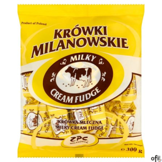 Krówki Milanowskie mleczne 300g ZPC MILANÓWEK