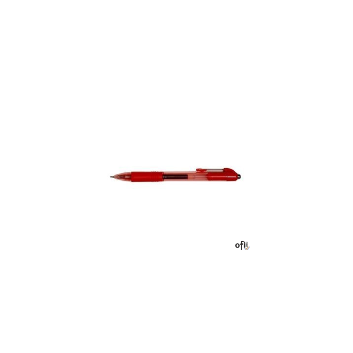 Pióro żelowe automatyczne AH-806 czerwony 166002 Leviatan