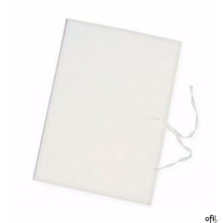 Teczka A4+ wiązana biała bez linii INTERDRUK *1599