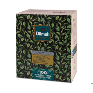 Herbata DILMAH EARL GREY 100 kopert x2g czarna z zawieszką