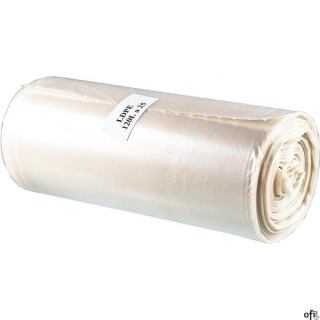 Worki LDPE 120l bezbarwne 25 sztuk 24912 transparentne przezroczyste