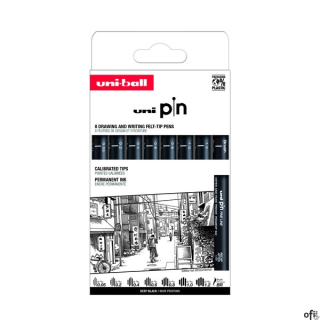 Cienkopis PIN 200, ZESTAW 8 SZT_005-12