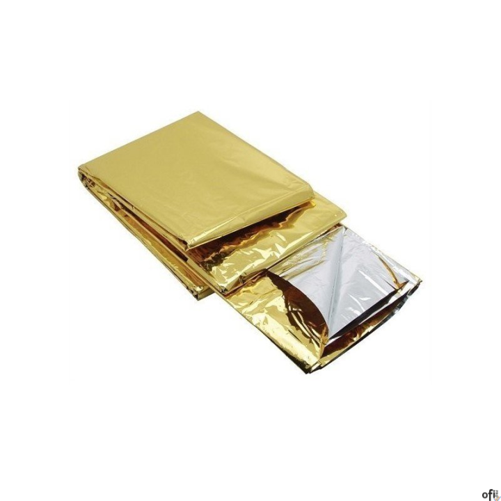 Koc ratunkowy sre-złoty 220x160cm (X) TERMICZNY