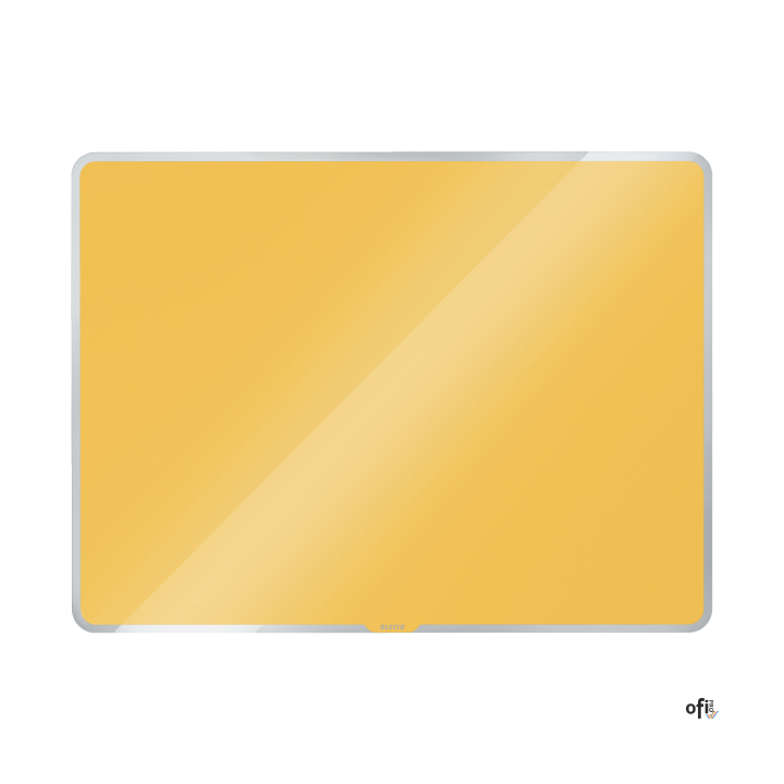 Szklana tablica magnetyczna Leitz Cosy 60x40cm, żółta 70420019