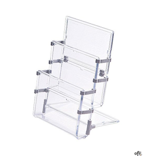 Stojak na ulotki A6 dwie kieszenie 0403-0016-00 PANTA PLAST