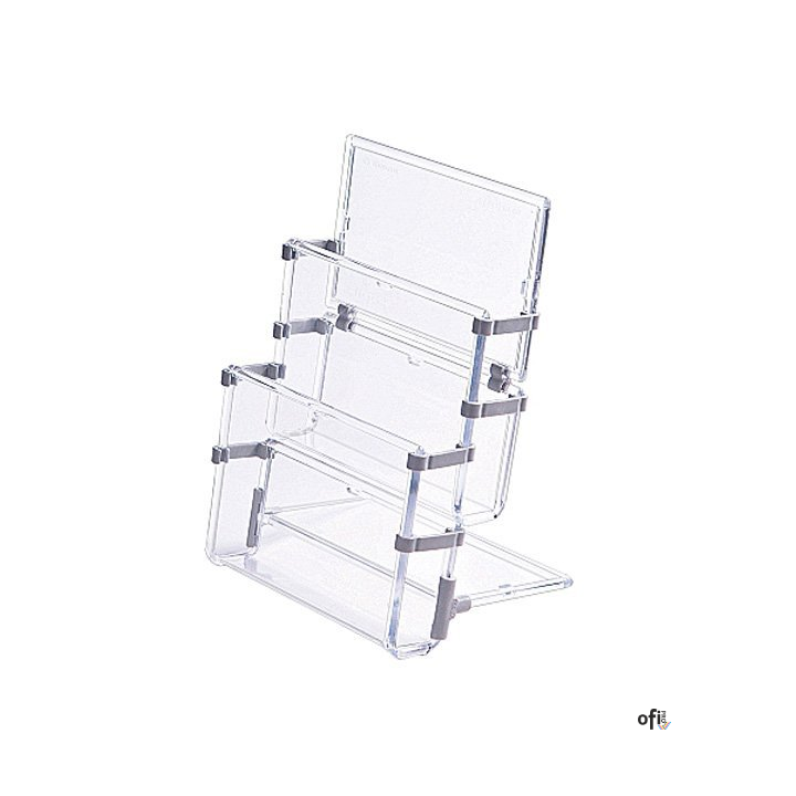 Stojak na ulotki A6 dwie kieszenie 0403-0016-00 PANTA PLAST