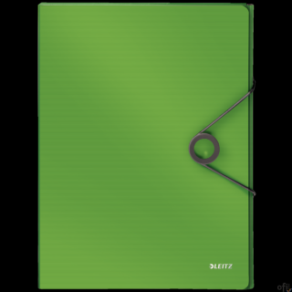 Teczka z gumką PP LEITZ SOLID 30mm jasnozielona 45681050 SALE