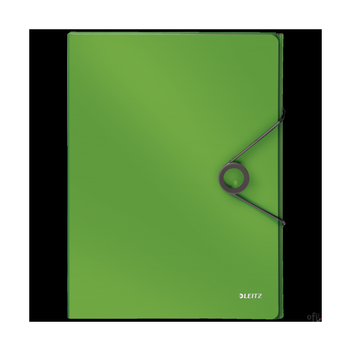 Teczka z gumką PP LEITZ SOLID 30mm jasnozielona 45681050 SALE