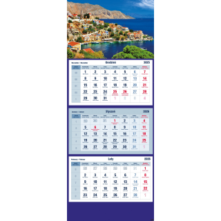 Kalendarz trójdzielny 2026 Wiatrak Michalczyk i Prokop T-105T-07