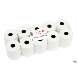 Rolki_termiczne DOTTS 28x30mm (10szt) BPA FREE