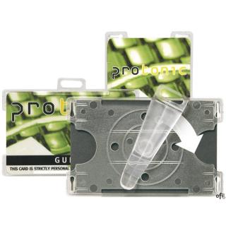 Karta identyfikacyjna z klipsem, pozioma 58x92 mm (10 szt) 3L L11130