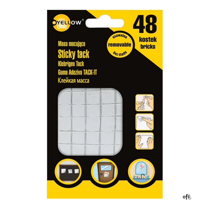Masa mocująca YELLOW ONE 50g-48 kostek 125-1041