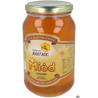 Miód lipowy SĄDECKI BARTNI 1,2kg