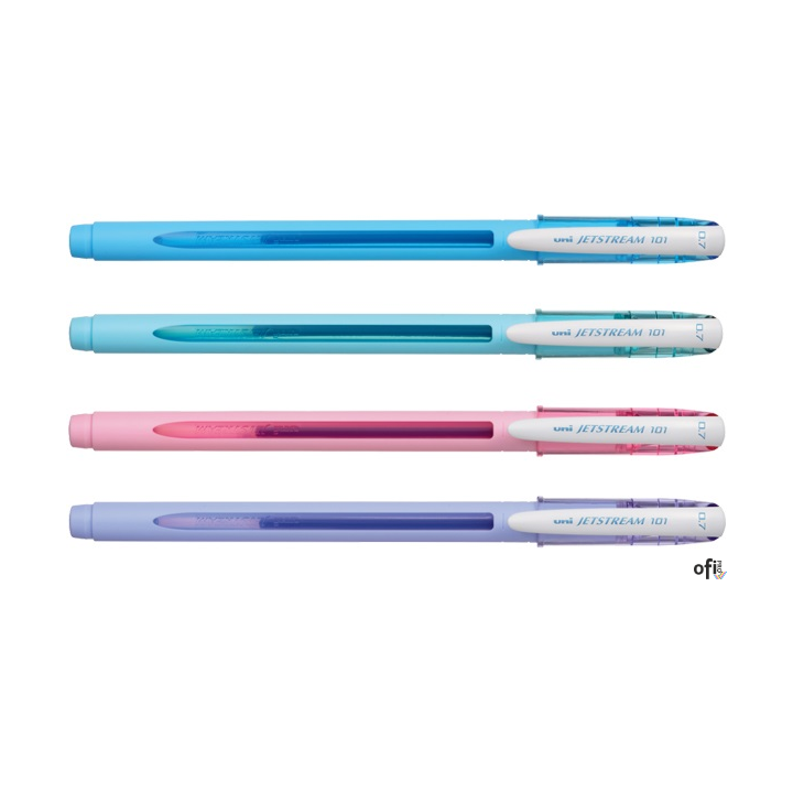 Długopis_kulkowy UNI SX-101FL Jetstream obudowa jasnoniebieska niebieski to samo co dlk5242