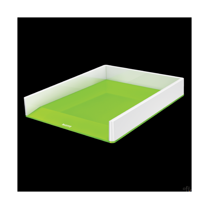 Półka na dokumenty Leitz WOW dwukolorowa, zielona 53611054