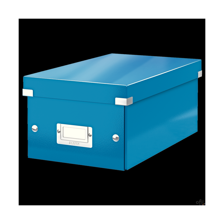 Pudło na DVD LEITZ C&S WOW niebieski 60420036