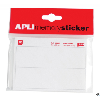 Etykiety-blocz.AP12553 100*30 100szt APLI (X)