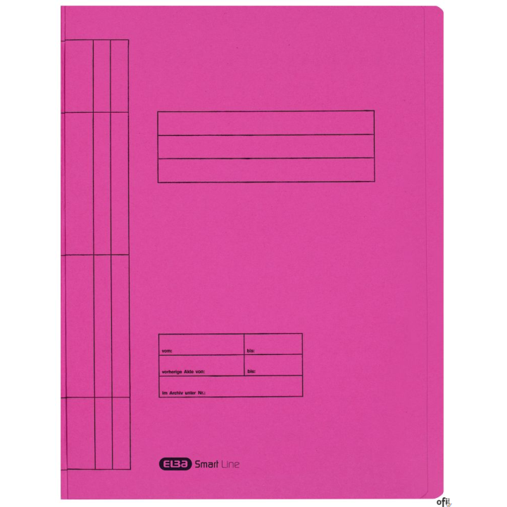 Skoroszyt kartonowy ELBA A4, czerwony, 100090784