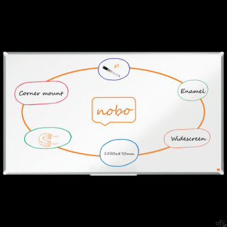 Tablica porcelanowa panoramiczna Nobo Premium Plus 70 1550x870mm 1915368