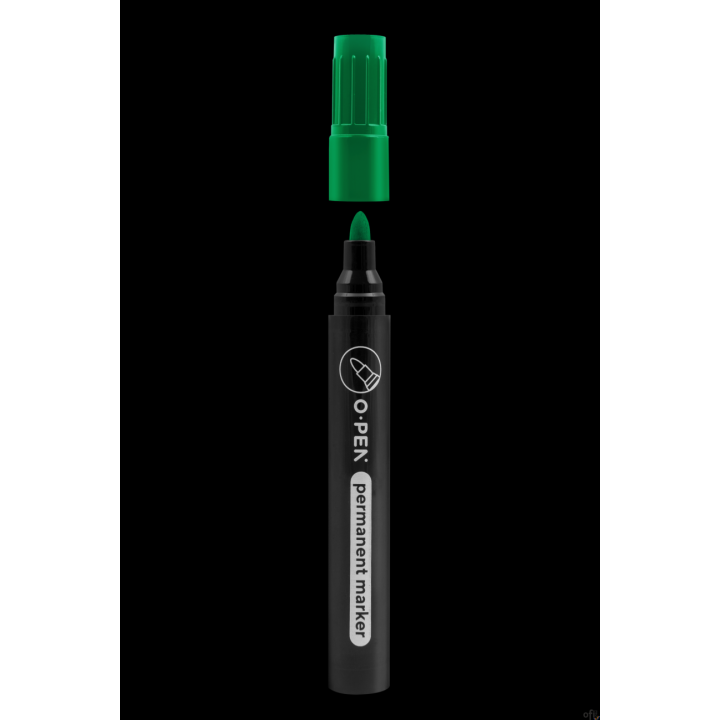 Marker permanentny okrągły  G927B zielony AMA0927946 OPEN