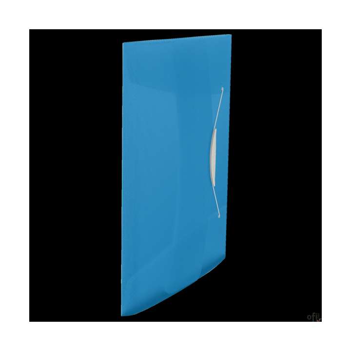 Teczka z gumką ESSELTE VIVIDA 15mm niebieska 624040