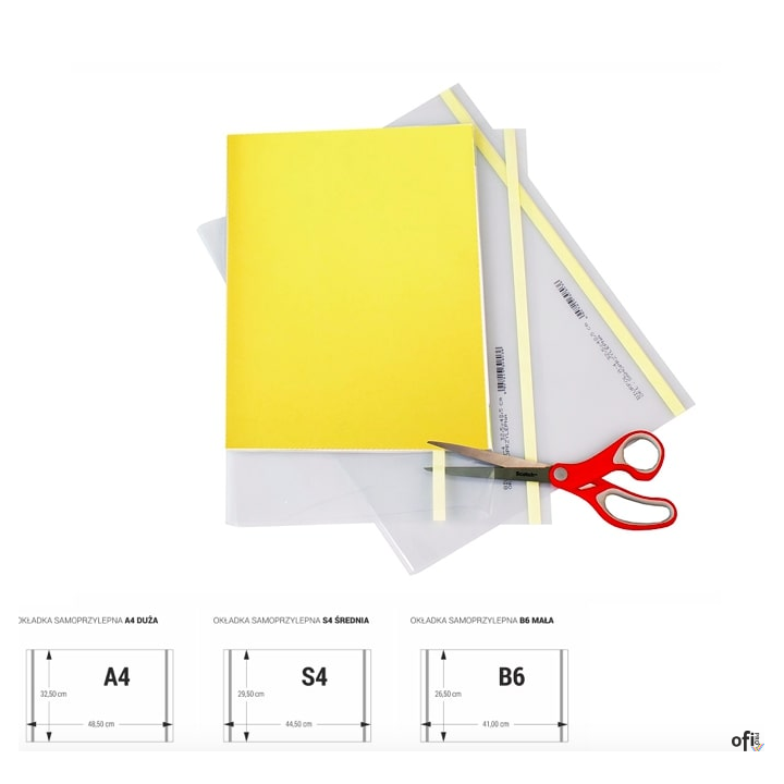 Okładka podr. samop. duża A4 325 x 485 (25) OZ-54 BIURFOL