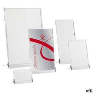 Tabliczka stojąca jednostronna 11x23cm 0403-0007-00 PANTA PLAST