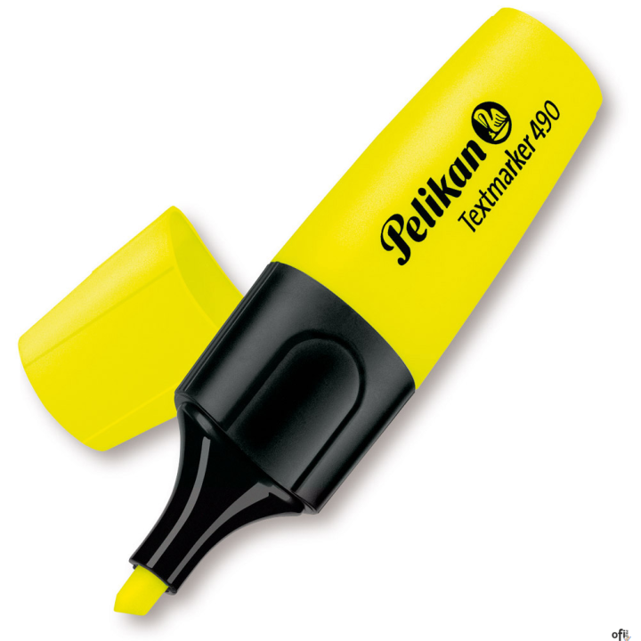 Zakreślacz 490 Textmarker żółty PN963017* 400140875 PELIKAN